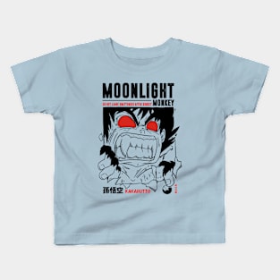 MONKEY KING - MOONLIGHT DANGER Kids T-Shirt